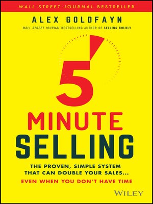 cover image of 5-Minute Selling